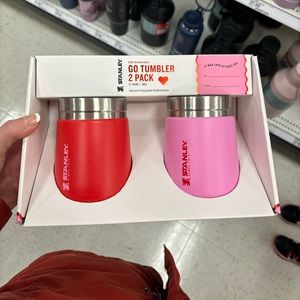 Stanley Valentines Day - Go Tumbler 2 Pack (Red & Pink)